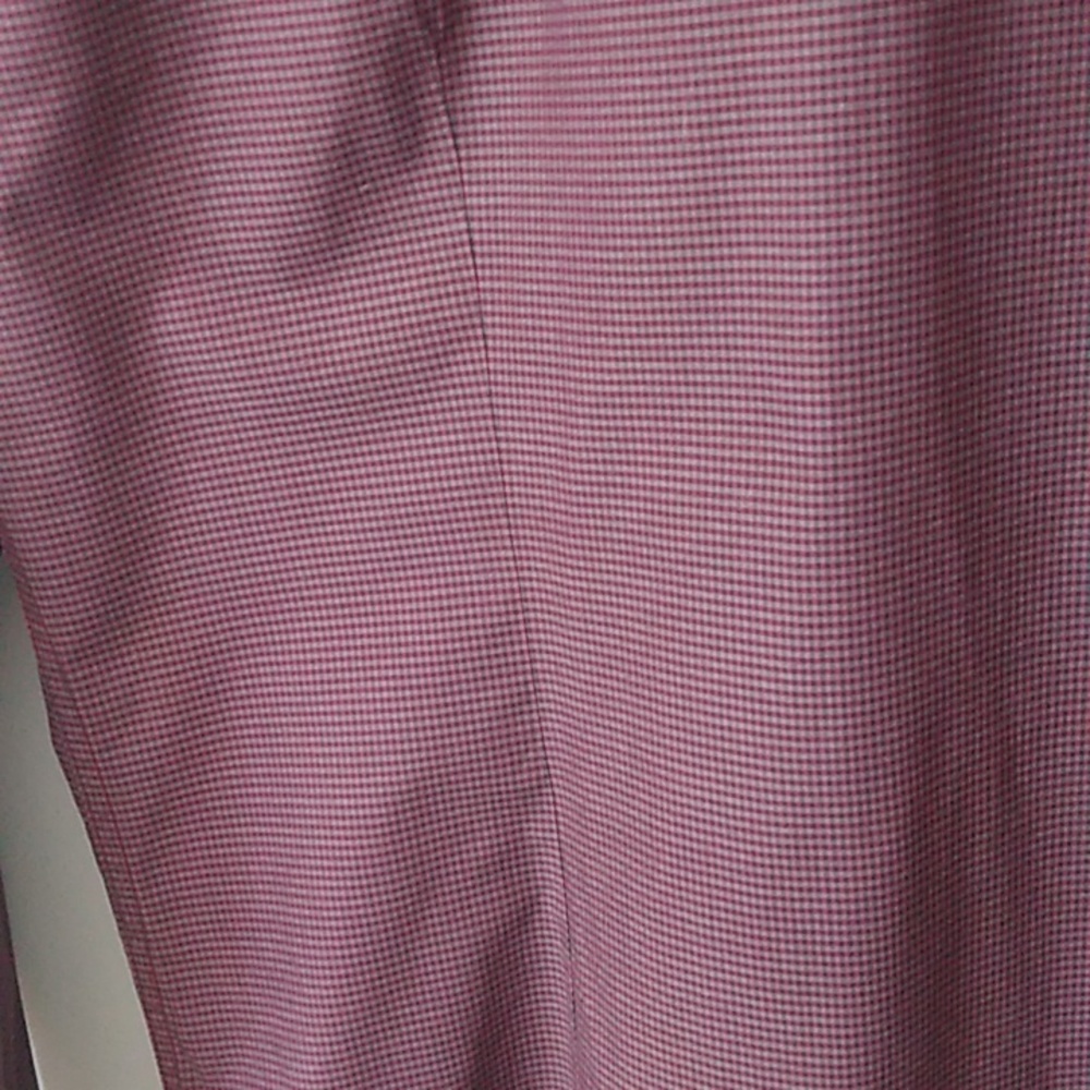 DKNY Slim Fit Dress Shirt, Burgundy, 15-1/2 / 34-35 - Picture 5 of 7